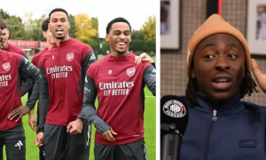 Eberechi Eze ngưỡng mộ Timber tại Arsenal