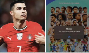 FIFA gỡ poster World Cup 2026 sau tranh cãi vắng mặt Ronaldo