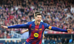 Lewandowski ghi dấu ấn lịch sử tại Camp Nou, khẳng định niềm tự hào khoác áo Barcelona