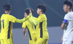 U17 Malaysia chiến thắng 13-0, vượt Việt Nam và được AFC khen ngợi