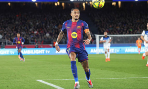 Raphinha thực tế về phong độ của Barcelona dù tiếp tục giành chiến thắng