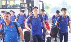 U22 Việt Nam gặp sự cố kẹt xe, buộc rút ngắn buổi tập tại Bangkok
