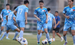 U22 Việt Nam hoàn tất buổi tập trước trận ra quân, HLV Kim khẳng định sẵn sàng