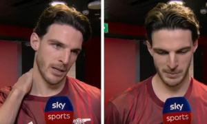 Arsenal đón tín hiệu tích cực từ Declan Rice trước chuyến làm khách tại Villa Park