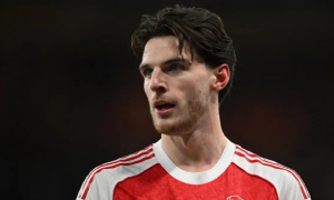 Arsenal thắng Brentford nhưng thêm nỗi lo khi Rice chấn thương, Petit cảnh báo nguy cơ lớn