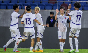 U22 Philippines quyết tâm thể hiện bản lĩnh trước Indonesia tại bảng C