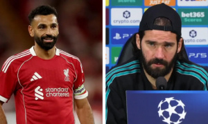 Alisson lên tiếng về phản ứng của Liverpool trước phát biểu gây tranh cãi của Salah