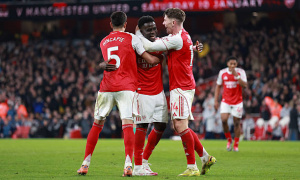Dấu ấn của Bukayo Saka trong chiến thắng 2-1 của Arsenal trước Wolves