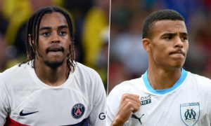 Hojbjerg so sánh Greenwood và Barcola: Ngôi sao Marseille được đánh giá cao hơn tại Ligue 1