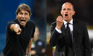 Siêu cúp Ý nóng ngoài đường biên: Allegri bỏ qua nghi thức bắt tay, Conte trở thành tâm điểm