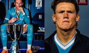 McTominay tiếp tục ngày vui tại Napoli, ăn mừng Supercoppa theo phong cách rất riêng