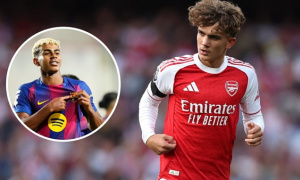 Dowman làm nên lịch sử: Từ kỷ lục nước Anh đến bước ngoặt trong triết lý của Arteta