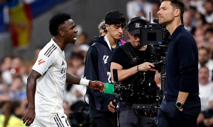 Khép lại sóng gió, Vinicius chiếm lại niềm tin nơi Xabi Alonso