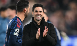 Arteta vượt Sir Alex và Guardiola, lập kỷ lục chưa từng có ở Champions League