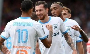 Marseille thăng hoa nhờ bộ ba Greenwood, Hojbjerg và Gomes