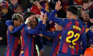 Hủy diệt Bilbao 4-0, Barcelona tái chiếm ngôi đầu trong ngày Camp Nou mở hội