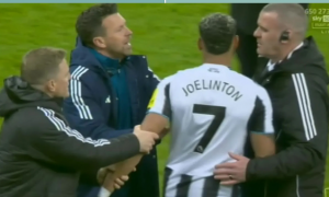 Newcastle thắng nghẹt thở, Joelinton và Donnarumma tạo tâm điểm hỗn loạn cuối trận