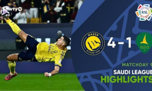 Siêu phẩm của Ronaldo giúp Al-Nassr thắng đậm, củng cố ngôi đầu Saudi Pro League