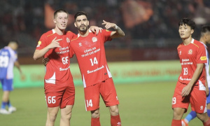 Lee Williams tỏa sáng: Cầu thủ Việt kiều Anh đầu tiên ghi bàn ở cả hai giải quốc nội