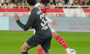 Monaco quật ngã PSG trong thế 10 người: Nguy cơ lớn cho ngôi đầu Ligue 1