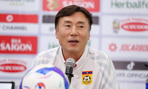 Tôn trọng U22 Việt Nam, HLV Ha Hyeok Jun vẫn đặt mục tiêu cùng Lào gây bất ngờ
