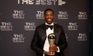 Ousmane Dembele thâu tóm danh hiệu FIFA The Best 2025: Cú đúp hoàn hảo sau Quả bóng vàng