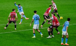 Man City 2-0 Brentford: Cherki và Savinho tỏa sáng, The Citizens thẳng tiến vào bán kết