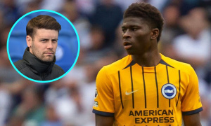 HLV Brighton thừa nhận sẵn sàng bán ngôi sao Carlos Baleba