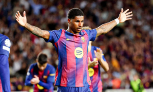 Barcelona thêm tiếc nuối khi Rashford tỏa sáng