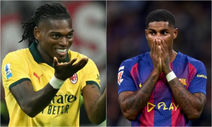 Barcelona đứng giữa lựa chọn Rafael Leao và Marcus Rashford