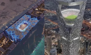 Saudi Arabia xây sân vận động ‘Sky Stadium’ cao 350m cho World Cup 2034