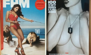 Kelly Brook kể lại khoảnh khắc chụp Bikini cùng sư tử tại World Cup 2010