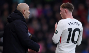 HLV Enzo Maresca hài lòng với màn trình diễn của Cole Palmer dù Chelsea hòa Bournemouth 0-0