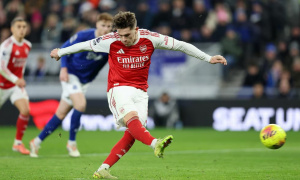 Arsenal tiếp tục giành 3 điểm nhọc nhằn: Mikel Arteta đối mặt bài toán khó về nhân sự trên hàng công