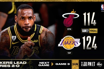 Kết quả NBA 3/10: 'King James - AD' bùng nổ, Lakers lại hạ gục Heat
