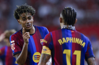 Chấm điểm Barcelona: Song tấu Raphinha - Yamal thăng hoa