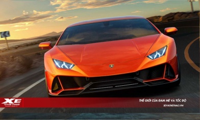 Siêu xe V10 thế hệ mới Lamborghini Huracan EVO chính thức ra mắt