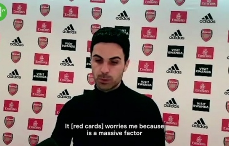 Arteta: Arsenal không chấp nhận bất kỳ lời bào chữa nào