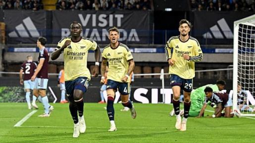 Chấm điểm Arsenal: Saka gánh vác hàng công, Havertz gây thất vọng