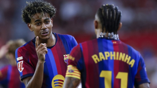 Chấm điểm Barcelona: Song tấu Raphinha - Yamal thăng hoa
