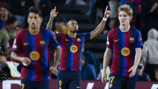 Chấm điểm Barcelona: Kounde điểm cao nhất; Jesus tỏa sáng