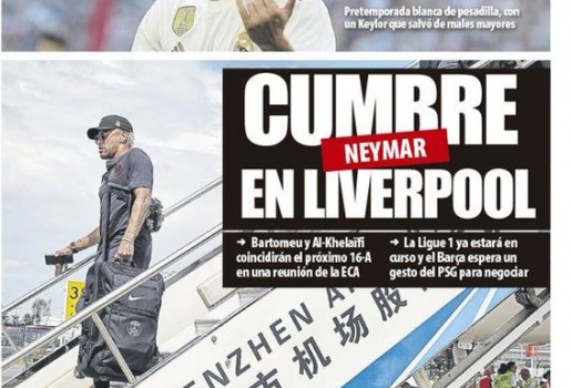 Khó tin! Neymar sắp gặp đại diện Liverpool