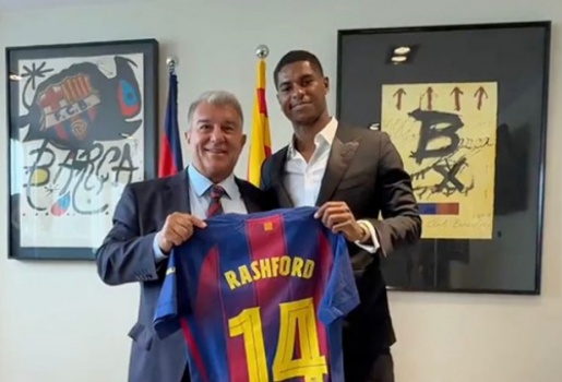 Barca đóng cửa chuyển nhượng sau khi đón Rashford