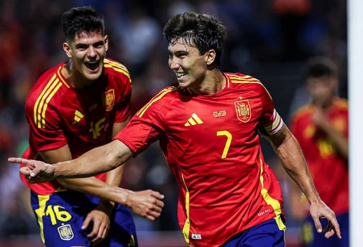 Gonzalo đeo băng đội trưởng, U21 Tây Ban Nha thắng đậm 7-0 San Marino