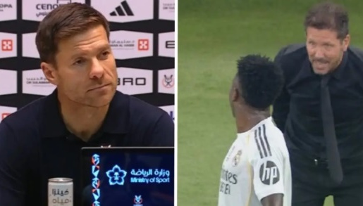 Alonso nổi đóa khi Simeone dọa Vinicius sẽ bị Real tống cổ