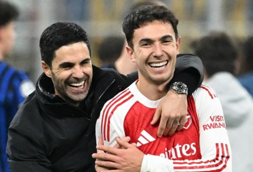 Arteta ca ngợi sự dũng cảm khi Arsenal thắng Inter Milan 3-1