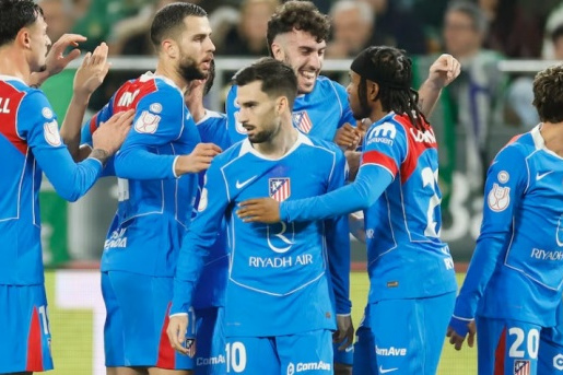 Atletico Madrid hủy diệt Betis, lọt vào bán kết Copa del Rey