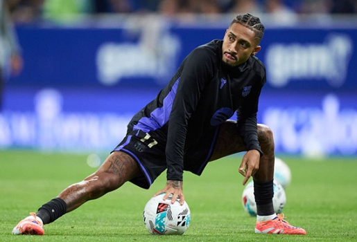 Raphinha nghỉ tập trước đại chiến Barca gặp Atletico