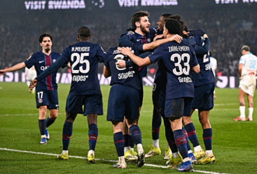 Dembele lập cú đúp, PSG đại thắng Marseille đòi lại ngôi đầu Ligue 1