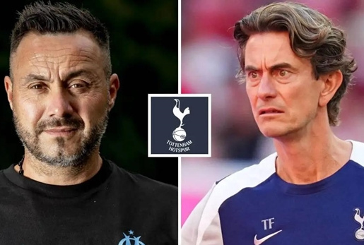 De Zerbi bất ngờ mở lòng với Tottenham sau khi rời Marseille